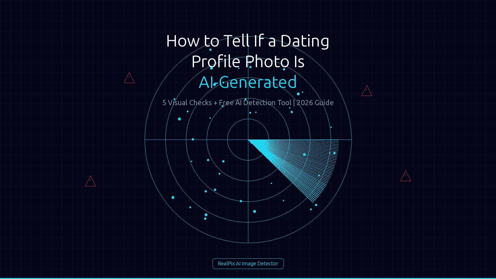 How to Tell If a Dating Profile Photo Is AI-Generated (2026)